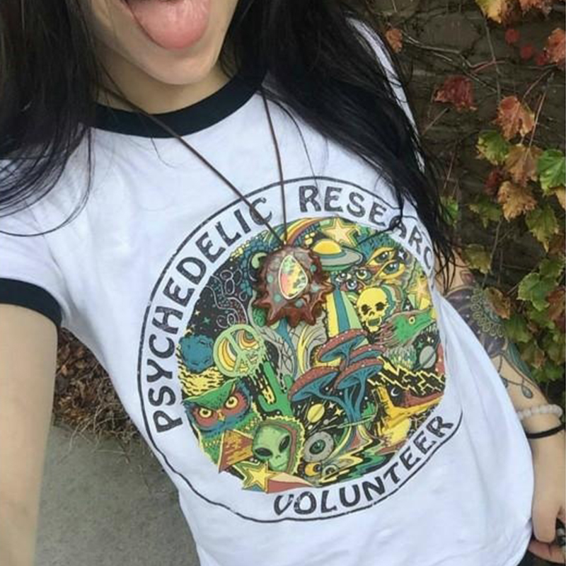 Psychedelic Research Volunteer - Vintage Fashion Research ulasan dan harga